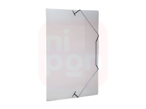 Pasta ABA Elástico Oficio TOP LINE - CRISTAL