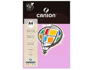 Papel Canson A4 180g Violeta