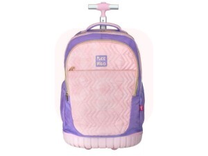 Mochila Carrinho Matelassê Pack n' Go – Estilo e Praticidade para o Volta às Aulas!