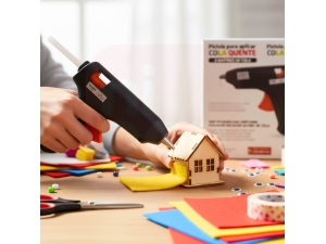 Pistola de Cola Quente Grande Leonora